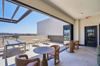 Sky deck for private and community events